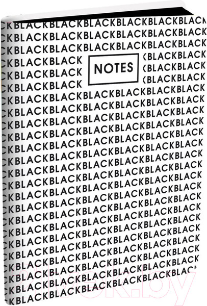 Изображение товара Записная книжка Канц-Эксмо ColorMania. Black А6 / 4606086416450 (96л)