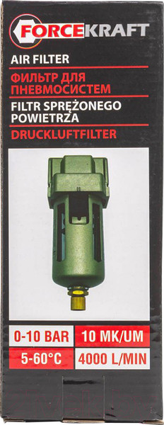 Изображение товара Фильтр для компрессора ForceKraft FK-AF4000-06