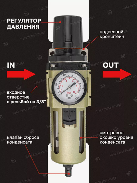 Изображение товара Фильтр для компрессора ForceKraft FK-AW4000-03(54416)