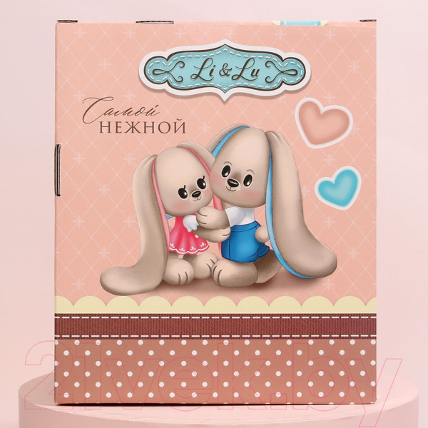 Изображение товара Мягкая игрушка Зайки Li&Lu Зайка Li с книжкой / 7567818