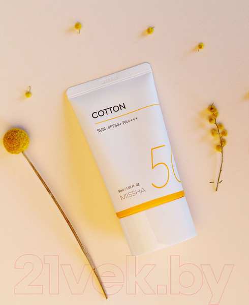 Изображение товара Крем солнцезащитный Missha All Around Safe Block Cotton Sun (50мл)