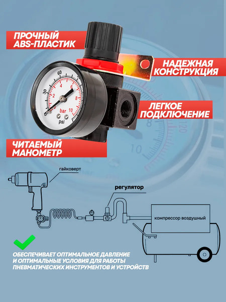 Изображение товара Регулятор давления Forsage F-BR2000(54474)