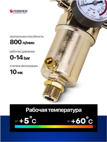 Изображение товара Фильтр для компрессора Forsage F-SL4000-04C (54476)