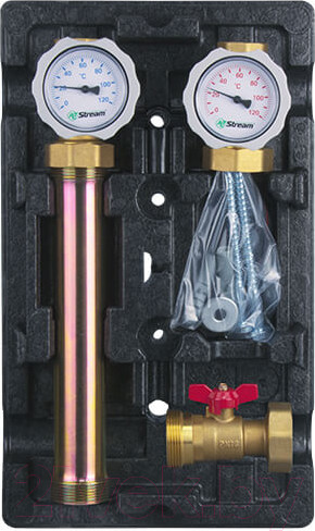 Изображение товара Насосно-смесительный узел коллектора Altstream DN25 1.1/2HP ALT-B / 14440201 (без насоса)