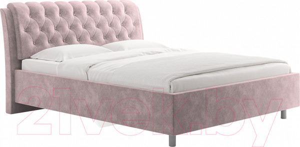 Изображение товара Каркас кровати Сонум Olivia 160x200 (микровелюр лиловый)