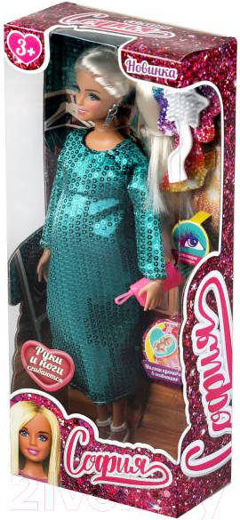 Изображение товара Кукла с аксессуарами Карапуз София беременная / 66001B1-BF3-S-BB