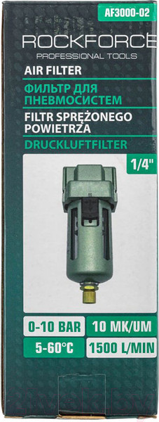 Изображение товара Фильтр для компрессора RockForce RF-AF3000-02(54488)