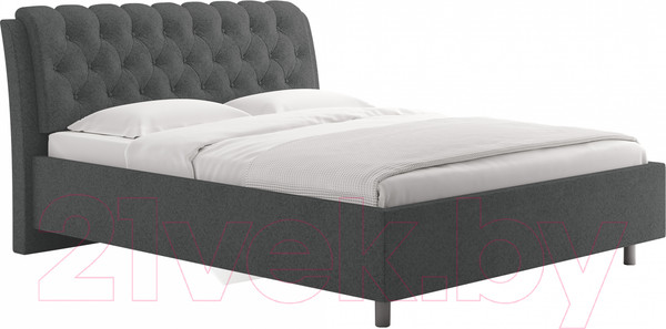 Изображение товара Каркас кровати Сонум Olivia 160x200 (кашемир серый)