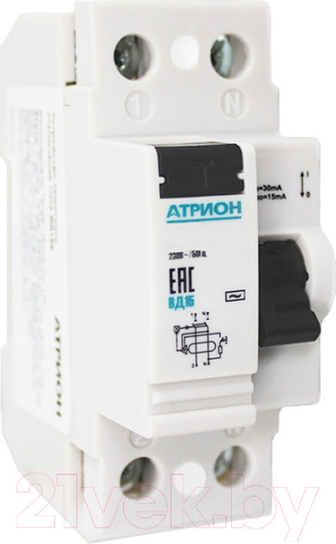 Изображение товара Устройство защитного отключения Атрион VD15-2-16-30