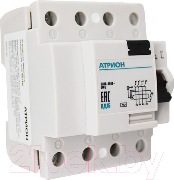 Изображение товара Устройство защитного отключения Атрион VD15-4-16-30