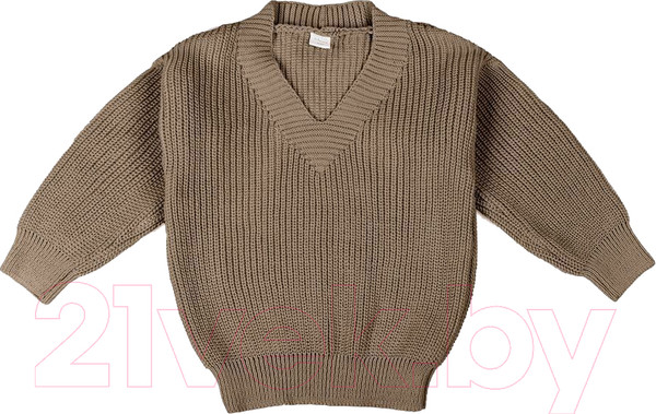 Изображение товара Кофта детская Amarobaby Knit / AB-OD21-KNIT2601/03-122 (бежевый, р.122)