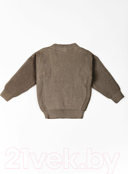 Изображение товара Кофта детская Amarobaby Knit / AB-OD21-KNIT2601/03-122 (бежевый, р.122)