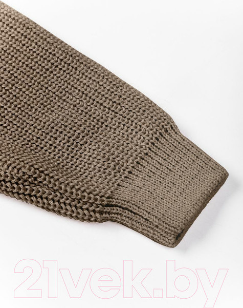 Изображение товара Кофта детская Amarobaby Knit / AB-OD21-KNIT2601/03-140 (бежевый, р.140)