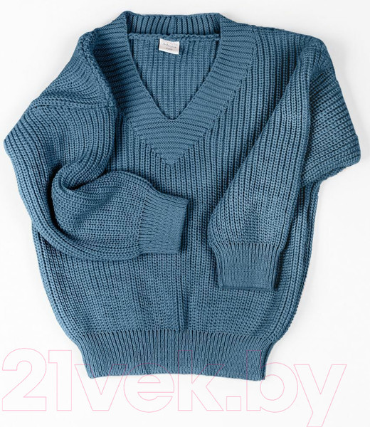 Изображение товара Кофта детская Amarobaby Knit / AB-OD21-KNIT2601/19-122 (голубой, р.122)