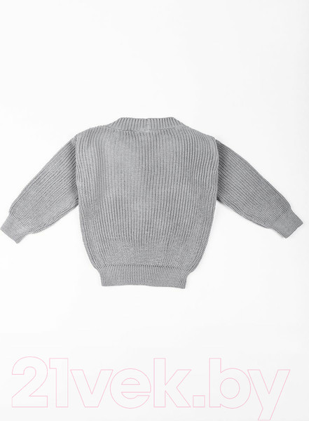 Изображение товара Кофта детская Amarobaby Knit / AB-OD21-KNIT2601/11-122 (серый, р.122)