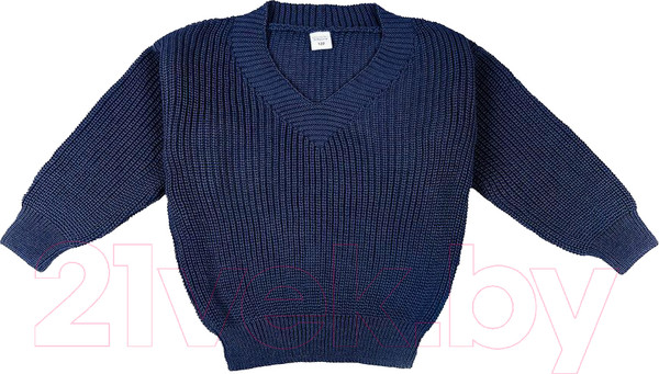 Изображение товара Кофта детская Amarobaby Knit / AB-OD21-KNIT2601/20-128 (синий, р.128)