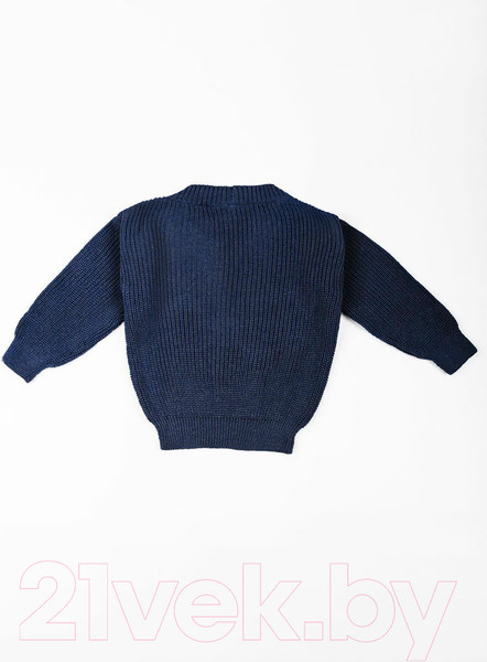 Изображение товара Кофта детская Amarobaby Knit / AB-OD21-KNIT2601/20-140 (синий, р.140)