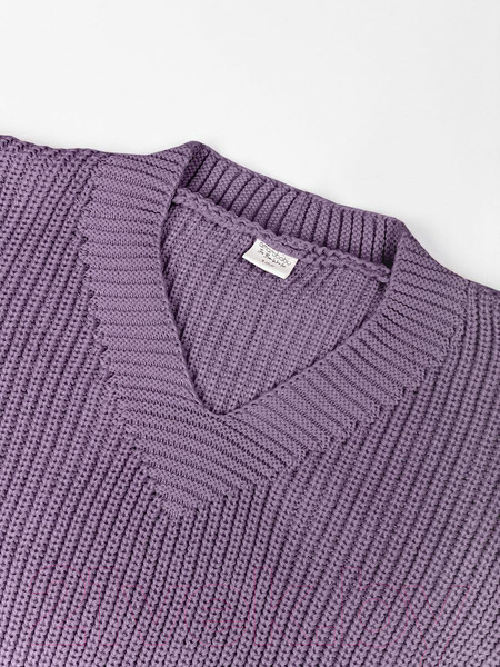 Изображение товара Кофта детская Amarobaby Knit / AB-OD21-KNIT2601/17-140 (сиреневый, р.140)