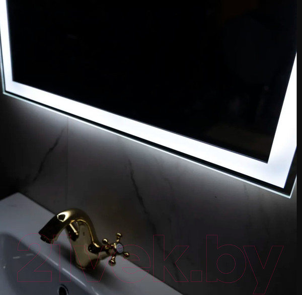Изображение товара Зеркало Пекам Greta 80x140 / greta-80x140d (с подсветкой,с сенсором на взмах руки)