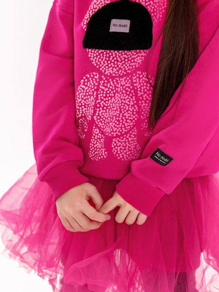 Изображение товара Свитшот детский Amarobaby Electric Bear / AB-OD22-EB28/25-146 (фуксия, р.146)