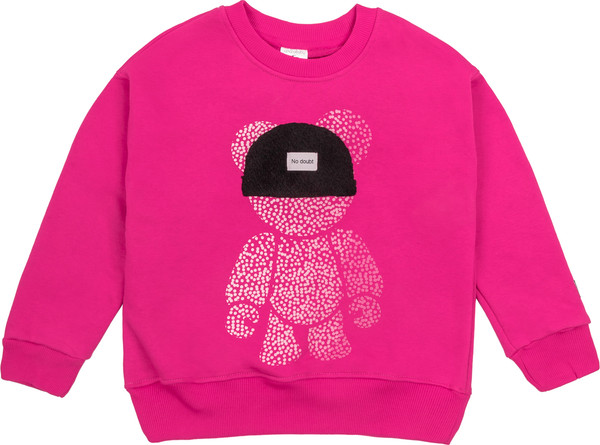 Изображение товара Свитшот детский Amarobaby Electric Bear / AB-OD22-EB28/25-146 (фуксия, р.146)