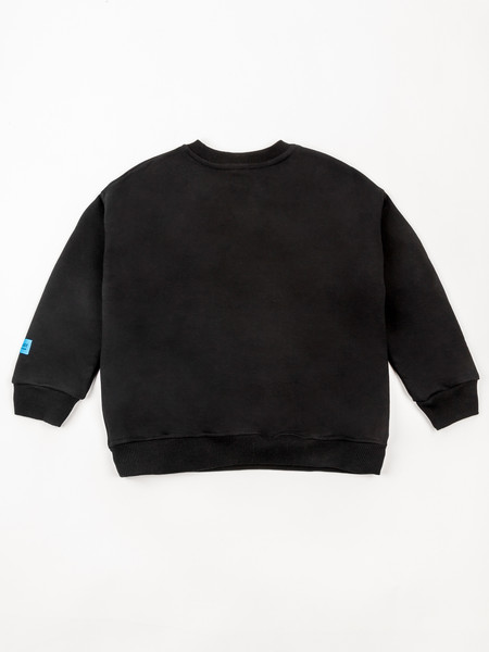 Изображение товара Свитшот детский Amarobaby Electric Bear / AB-OD22-EB28/09-122 (черный, р.122)