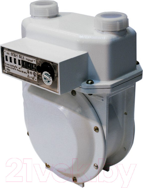 Изображение товара Счетчик газа бытовой БелОМО СГД G2.5 / 8072-22 (правый)