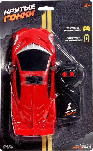 Изображение товара Радиоуправляемая игрушка Автоград Суперкар / 7648505 (красный)