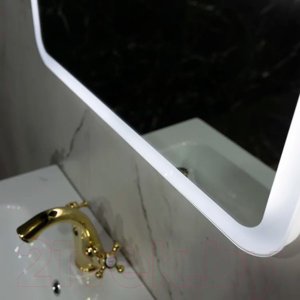 Изображение товара Зеркало Пекам Marta 80x110 / marta-80x110B (с подсветкой,с бесконтактным сенсором)