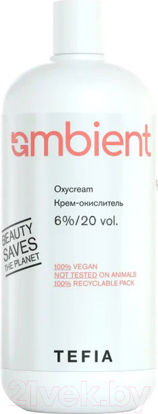 Изображение товара Крем для окисления краски Tefia Ambient Окислитель 6% 20 vol (900мл)