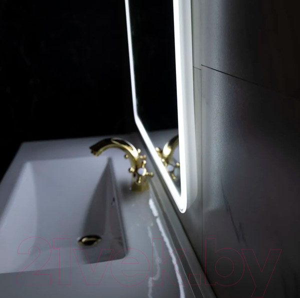 Изображение товара Зеркало Пекам Marta 1 60x80 / marta1-60x80B (с подсветкой,с бесконтактным сенсором)