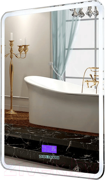 Изображение товара Зеркало Пекам Marta 1 60x80 / marta1-60x80M (с подсветкой,с многофункциональной панелью)