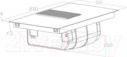 Изображение товара Индукционная варочная панель Elica NikolaTesla Prime S BL/A/83