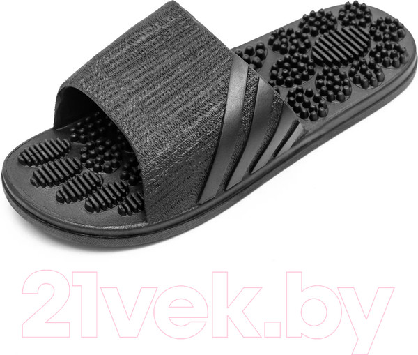 Изображение товара Тапочки домашние Amaro Home Relax Step Открытый нос / HOME-4019RS-Bl-42 (р.42-43, черный)