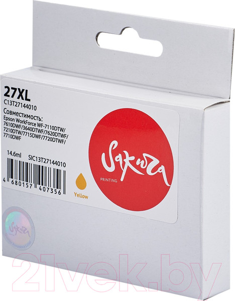 Изображение товара Картридж Sakura Printing SIC13T27144010