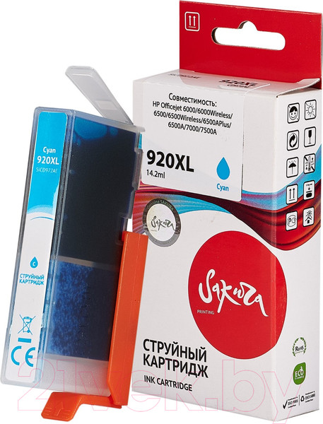 Изображение товара Картридж Sakura Printing SICD972AE