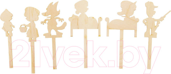 Изображение товара Кукольный театр Лесная мастерская Красная Шапочка. Театр теневой / 2175988