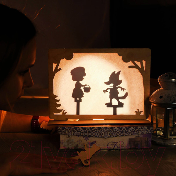 Изображение товара Кукольный театр Лесная мастерская Красная Шапочка. Театр теневой / 2175988