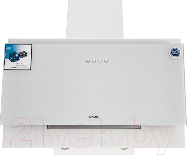 Изображение товара Вытяжка наклонная Akpo Juno 60 WK-11 (белый)