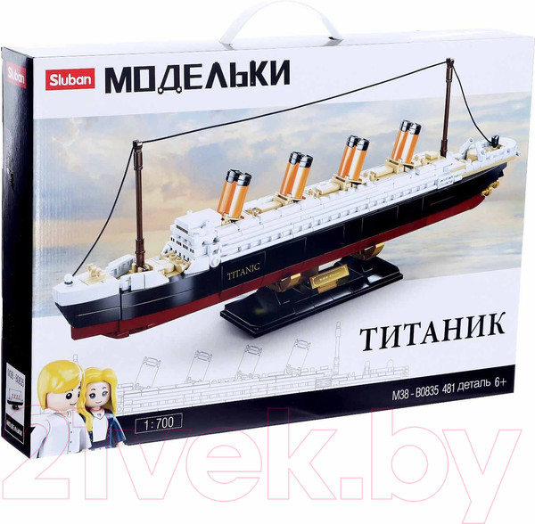 Изображение товара Конструктор Sluban Титаник M38-B0835 (481эл)