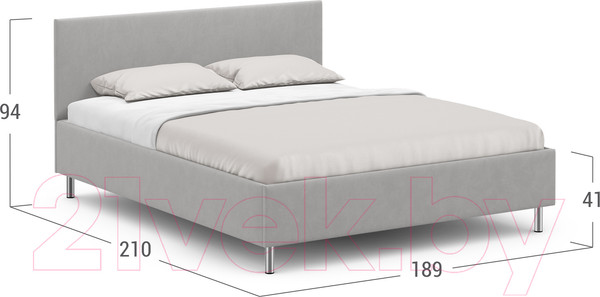 Изображение товара Двуспальная кровать Moon Family 1230 К004181 / К004225