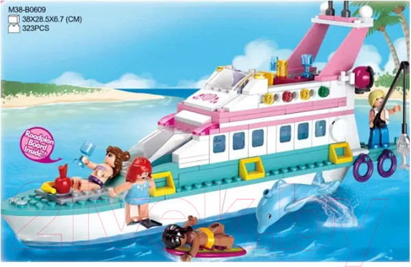 Изображение товара Конструктор Sluban Яхта / M38-B0609