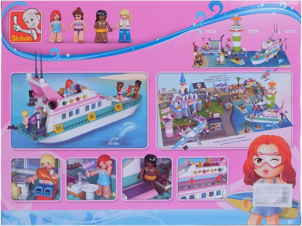 Изображение товара Конструктор Sluban Яхта / M38-B0609