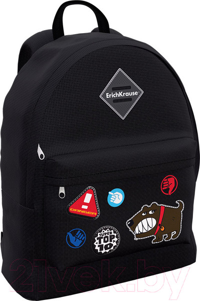 Изображение товара Школьный рюкзак Erich Krause EasyLine 17L Funny Patches / 56870