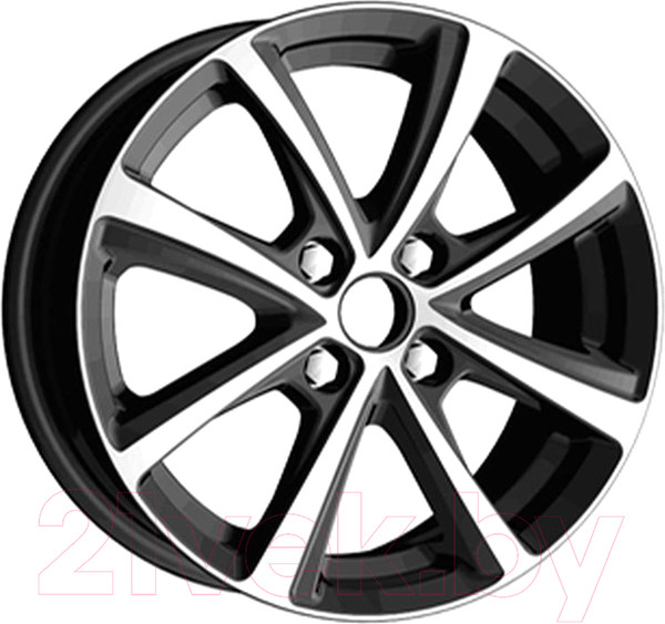 Изображение товара Литой диск Carwel Акуш 15x6" 4x100мм DIA 60.1мм ET 50мм AB