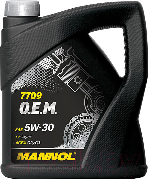 Изображение товара Моторное масло Mannol OEM 5W30 SM/CF / MN7709-4 (4л)
