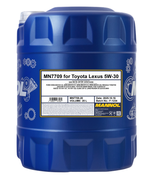 Изображение товара Моторное масло Mannol OEM 5W30 SM/CF / MN7709-20 (20л)