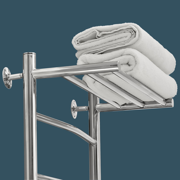 Изображение товара Полотенцесушитель водяной GRANULA Классик 50x80 с полкой (боковое подключение, правое)