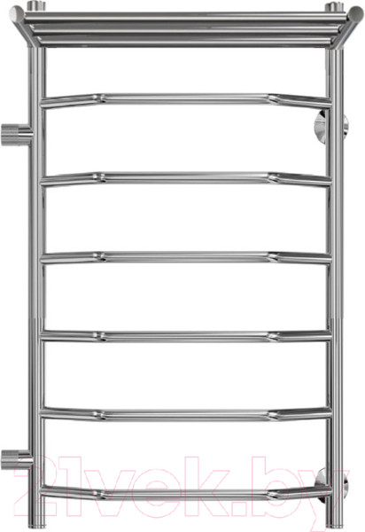 Изображение товара Полотенцесушитель водяной GRANULA Трапеция 50x80 с полкой (боковое подключение, левое)