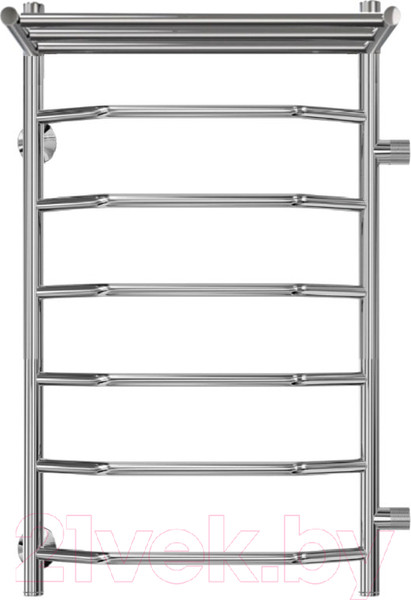Изображение товара Полотенцесушитель водяной GRANULA Трапеция 50x80 с полкой (боковое подключение, правое)